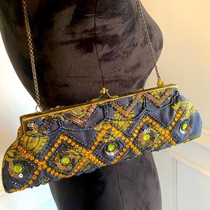 Intake beaded evening Clutch/bag